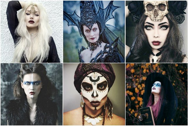 Самые лучшие и оригинальные образы на Хэллоуин: костюмы, прически, макияж2