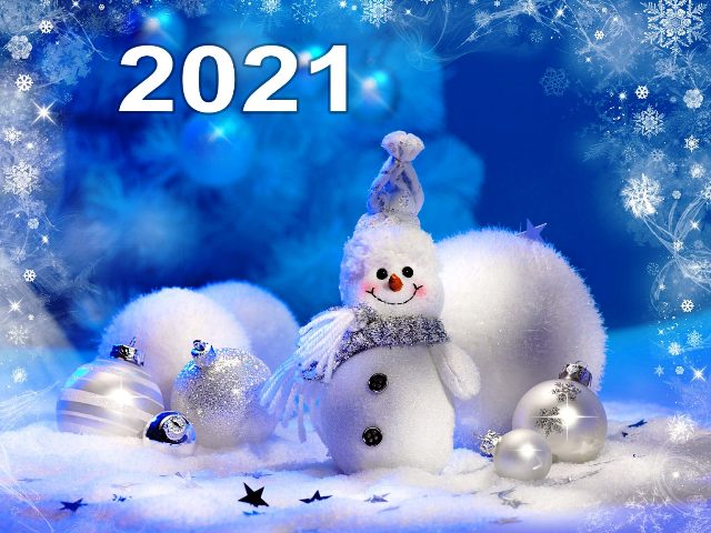 Прикольные картинки на Новый 2021 год Быка: новогодние13