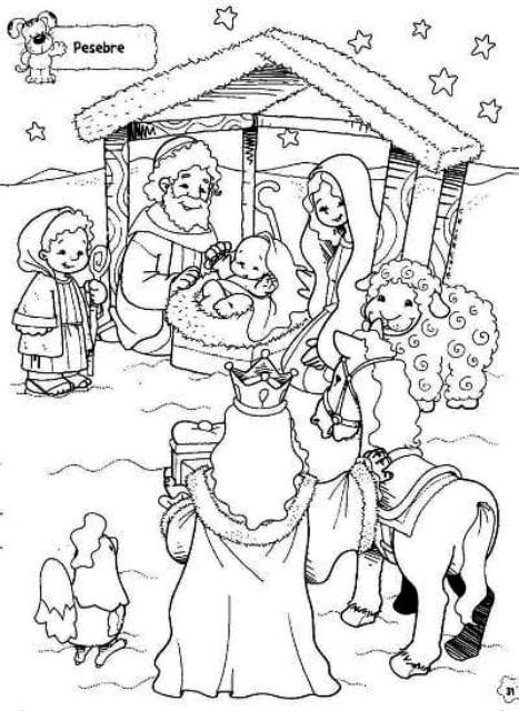 Рисунки на Рождество 2021 года для детей: для срисовки, красивые, раскраски38