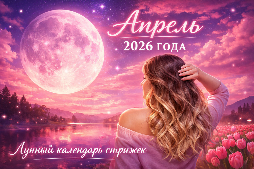 Лунный календарь стрижек на апрель 2026 года